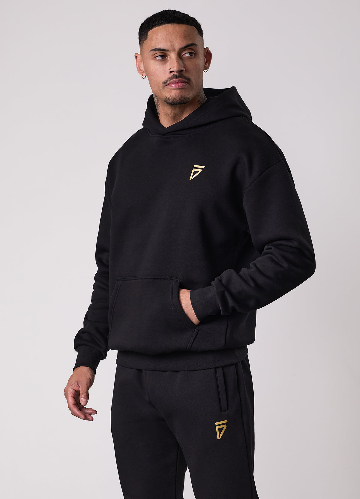 Gym King Fight Division Hoodie - Black