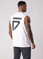 Gym King Fight Division Tank - White thumbnail