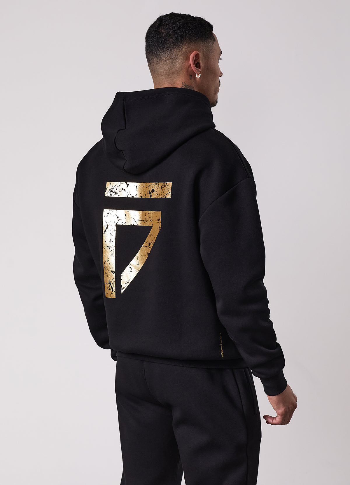 Gym King Fight Division Hoodie - Black