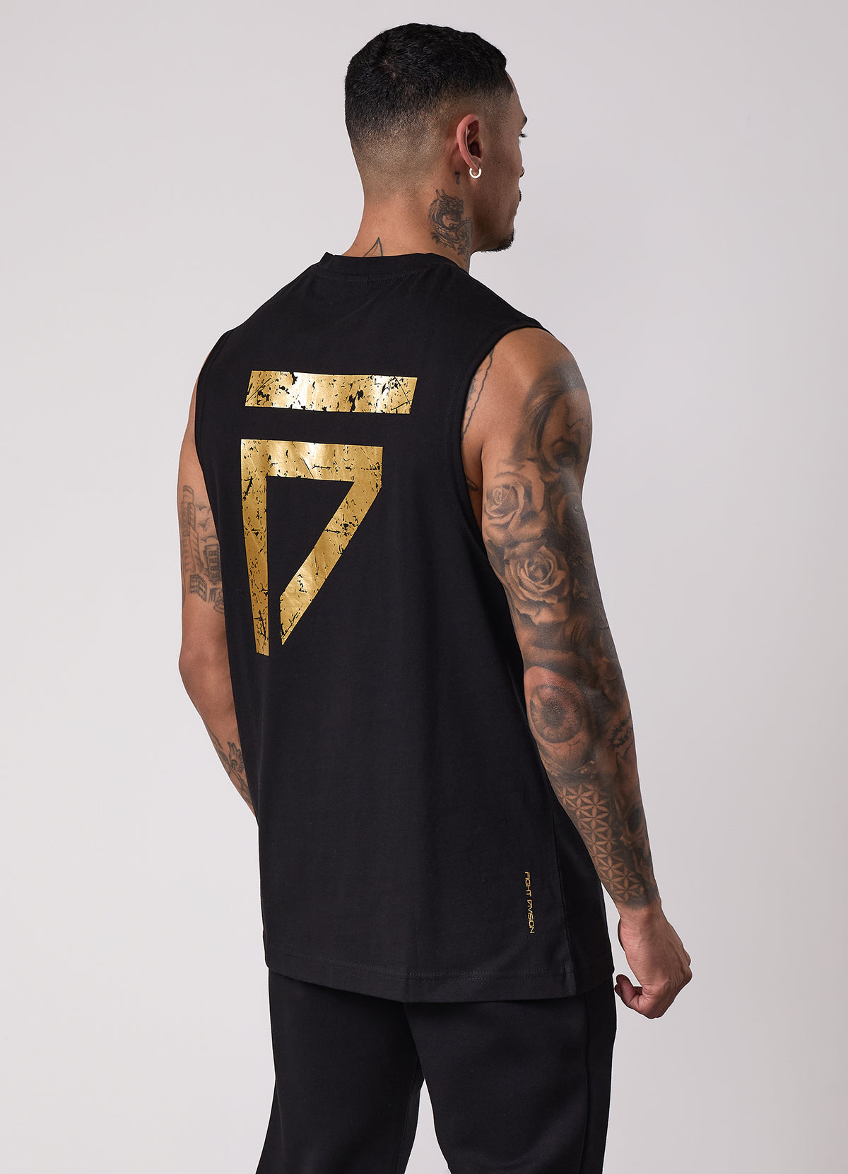 Gym King Fight Division Tank - Black