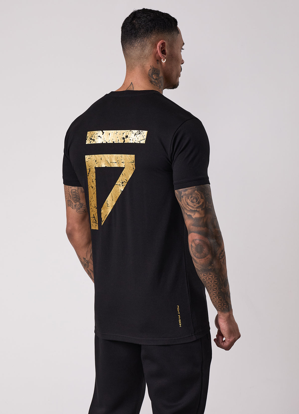 Gym King Fight Division T-Shirt - Black