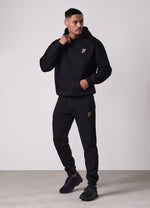 Gym King Fight Division Hood Tracksuit - Black thumbnail