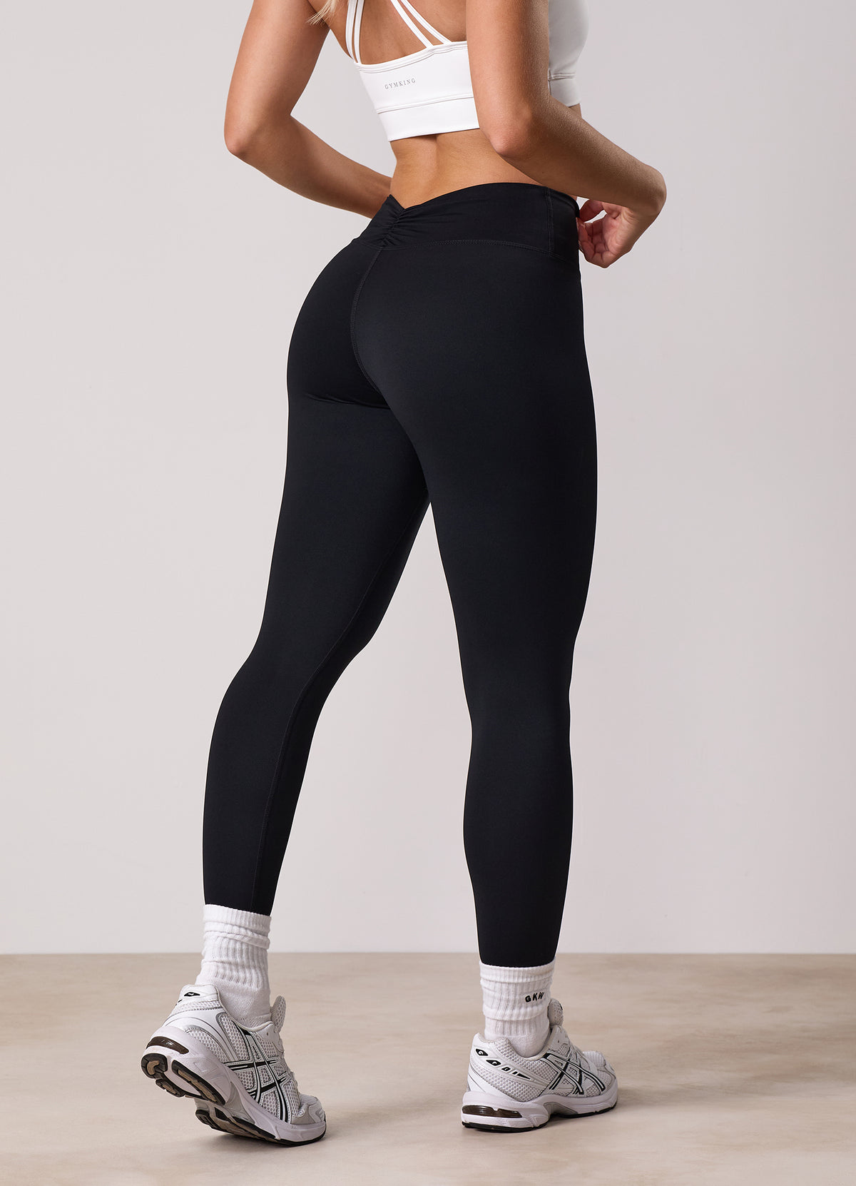 Gym King 365 Scrunch-legging - Zwart