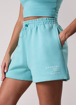 Gym King Define Bungee Short - Aquatic Blue thumbnail