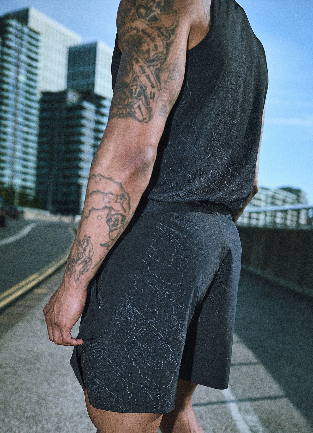 Gym King Rebellion Shadow 5" Training Short - Black