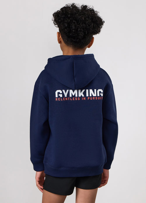 Gym King Older Kids Relentless Hoodie - Imperial Blue