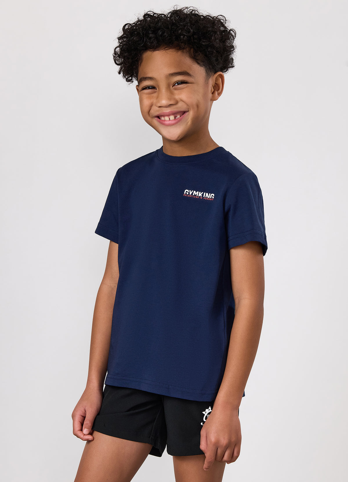 Gym King Older Kids Relentless T-Shirt - Imperial Blue