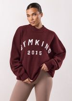 Gym King Restore Knit Crew - Fig thumbnail