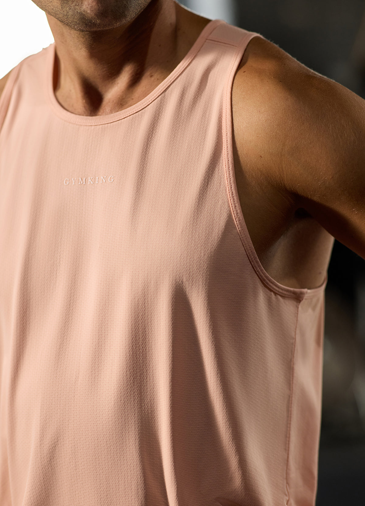 Gym King Roam Tank - Vervaagd koraal