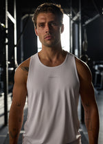 Gym King Roam Tank - White thumbnail