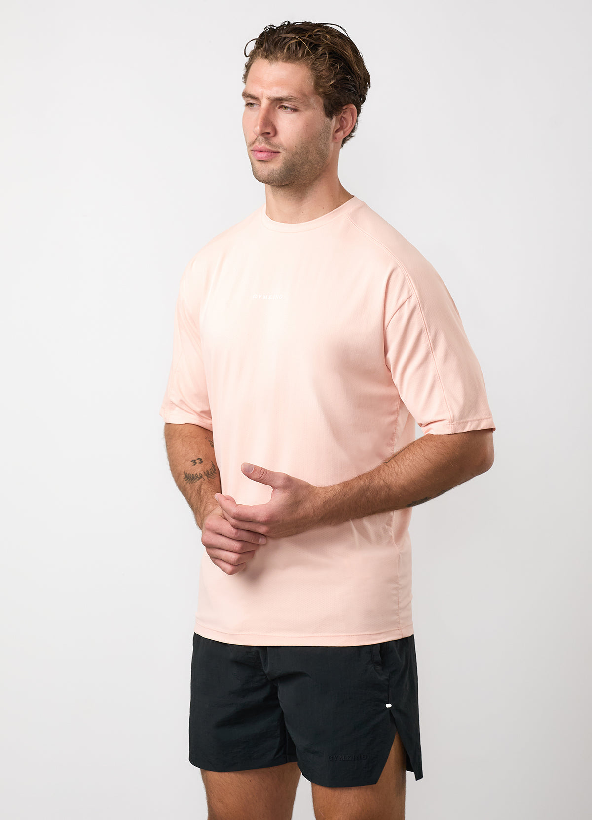 Gym King Roam T-Shirt - Faded Coral