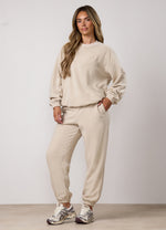 Gym King Sanctuary Polar Fleece Tracksuit Set - Moonbeam thumbnail