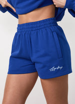 Gym King Script Mindset Short - Jewel Blue thumbnail