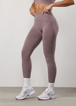 Gym King Sculpt Marl Legging - Grape thumbnail