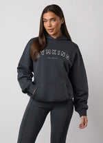 Gym King Shadow Oversized Hood - Oyster Grey miniatuurafbeelding