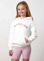 Gym King Older Kids Shadow Oversized Hoodie - Cream thumbnail