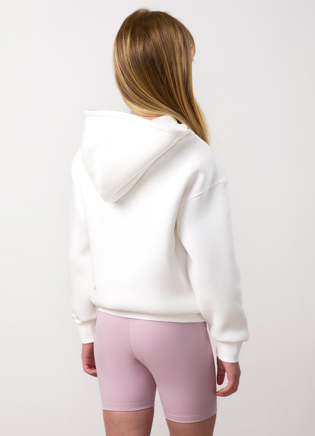 Gym King Older Kids Shadow Oversized Hoodie - Cream