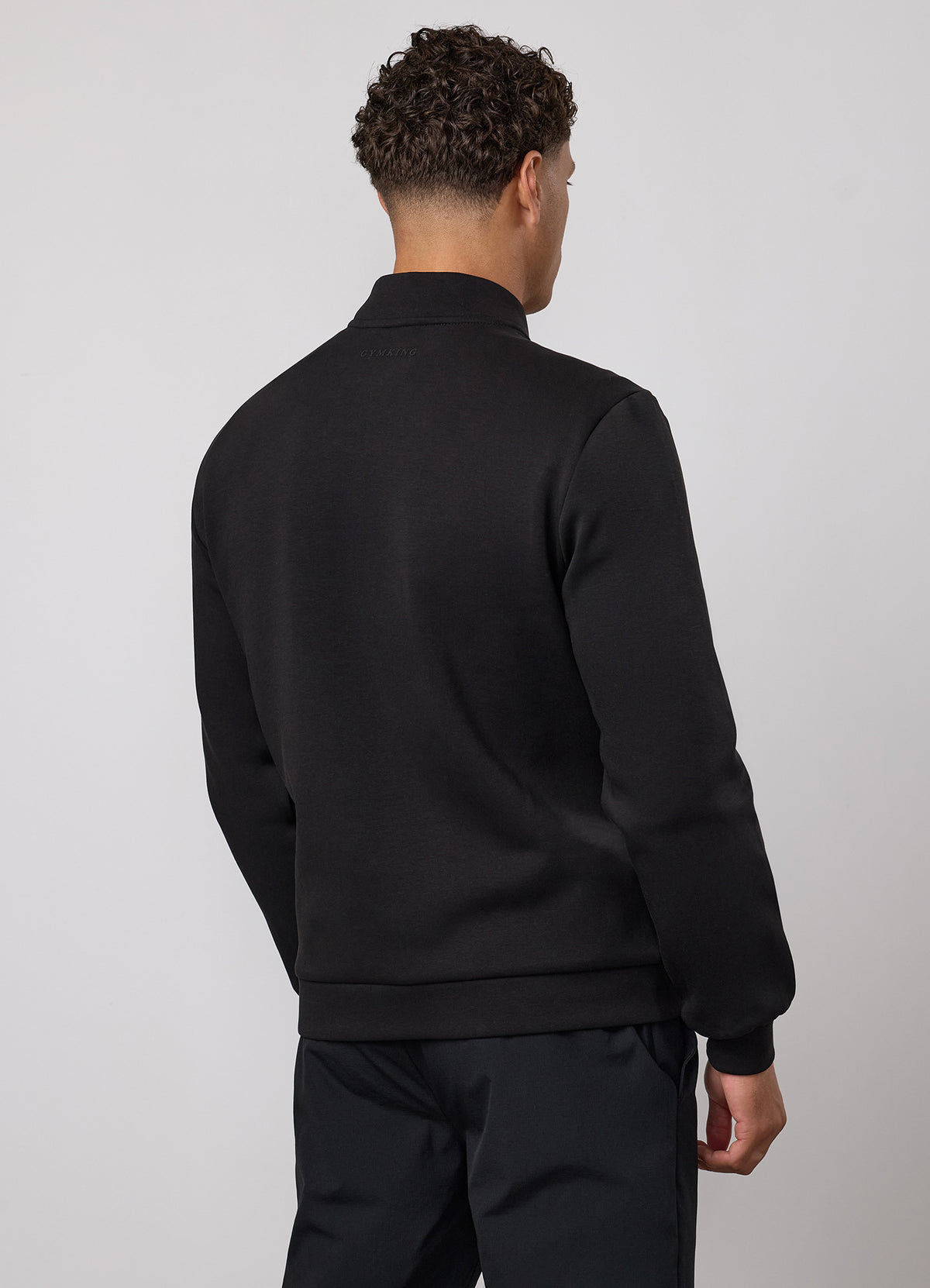Gym King Signature Hybrid Bomber - Black