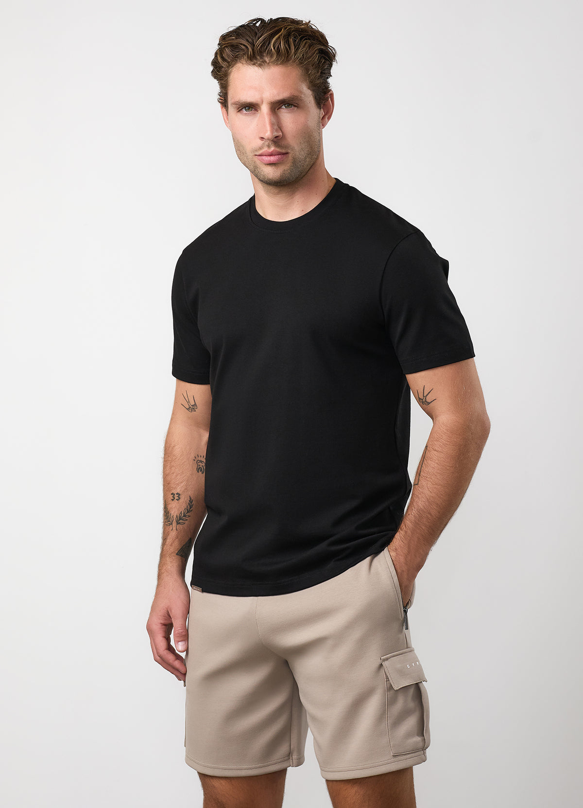 Gym King Signature T-Shirt - Black