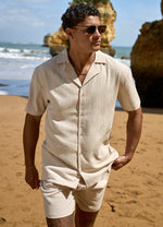 Gym King Signature Woven Texture Shirt - Clay thumbnail