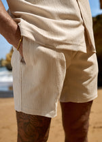 Gym King Signature Woven Texture Short - Clay thumbnail