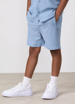 Gym King Older Kids Signature Woven Short - Powder Blue thumbnail