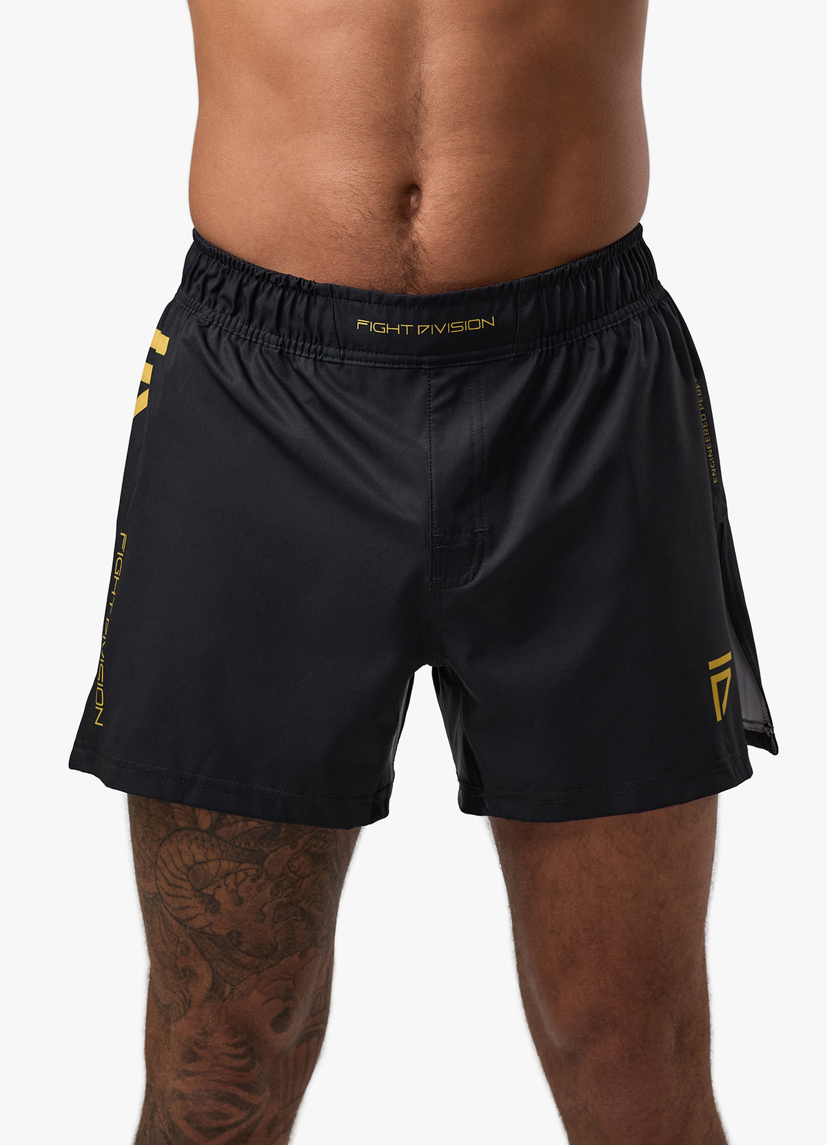 Gym King Sovereign MMA Hybrid Short - Black / Gold