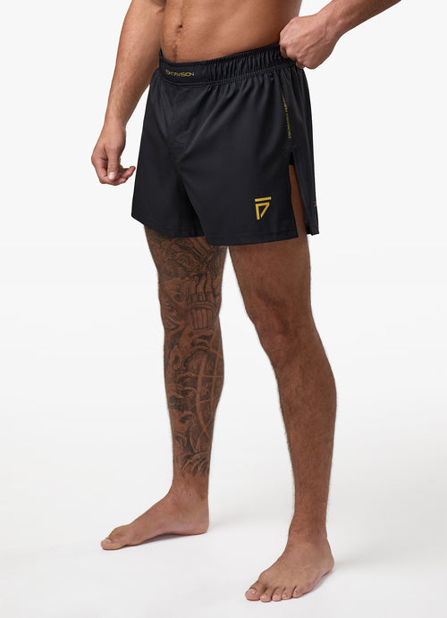 Gym King Sovereign MMA Hybrid Short - Black / Gold