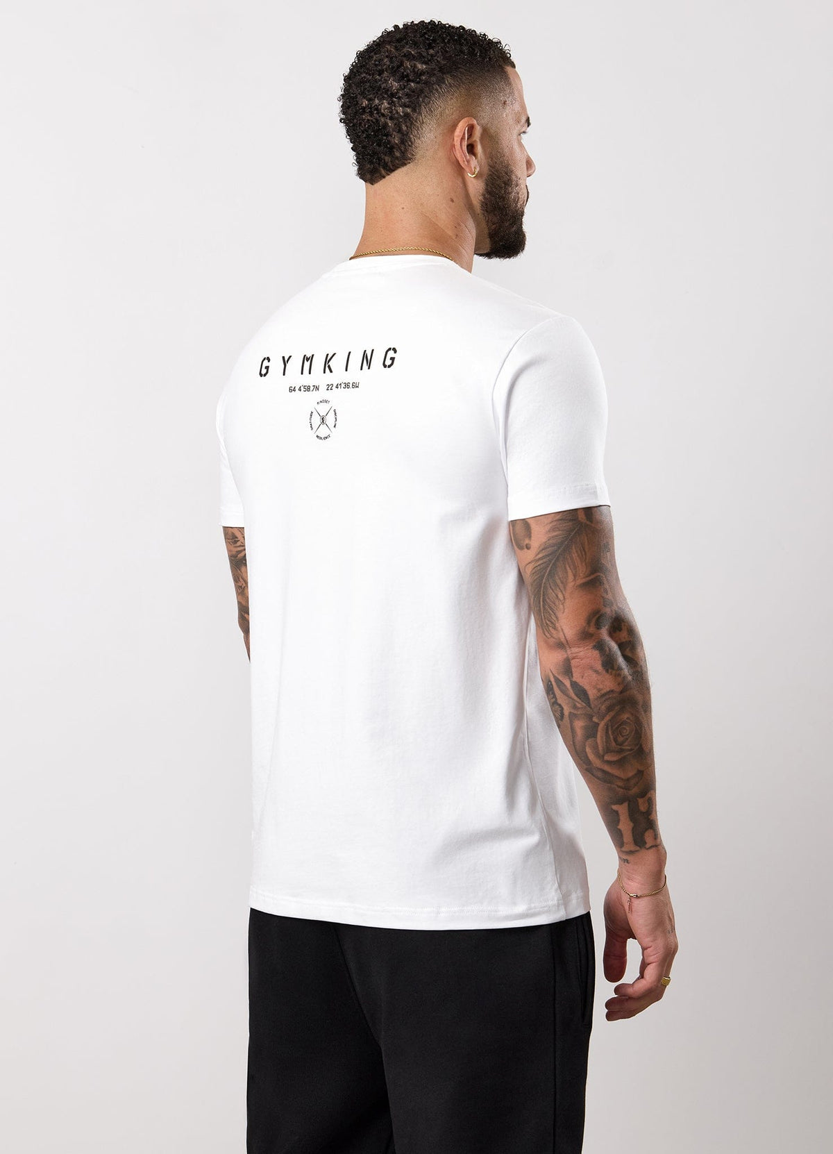 Gym King Stoic Esja Jersey T-Shirt - Ice White
