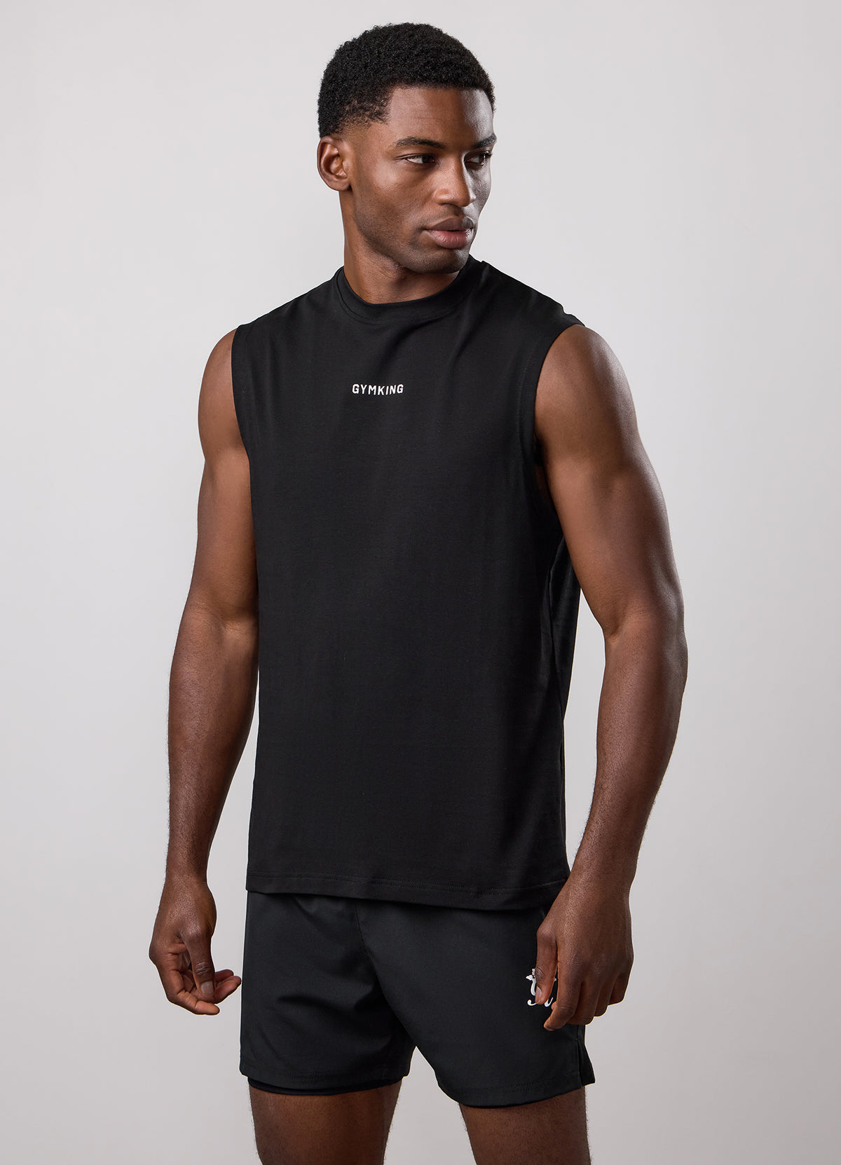 Gym King Stoic Games Jersey Tank - Black