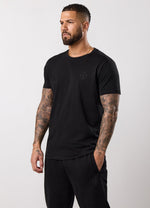 Gym King Stoic Hekla Jersey T-shirt - Volcanic Black (miniatuurafbeelding)