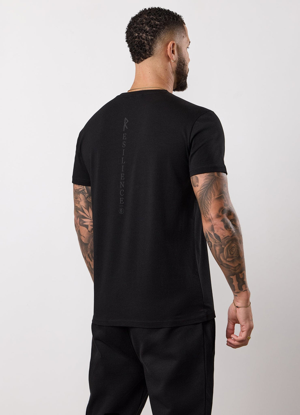 Gym King Stoic Resilience T-Shirt - Black