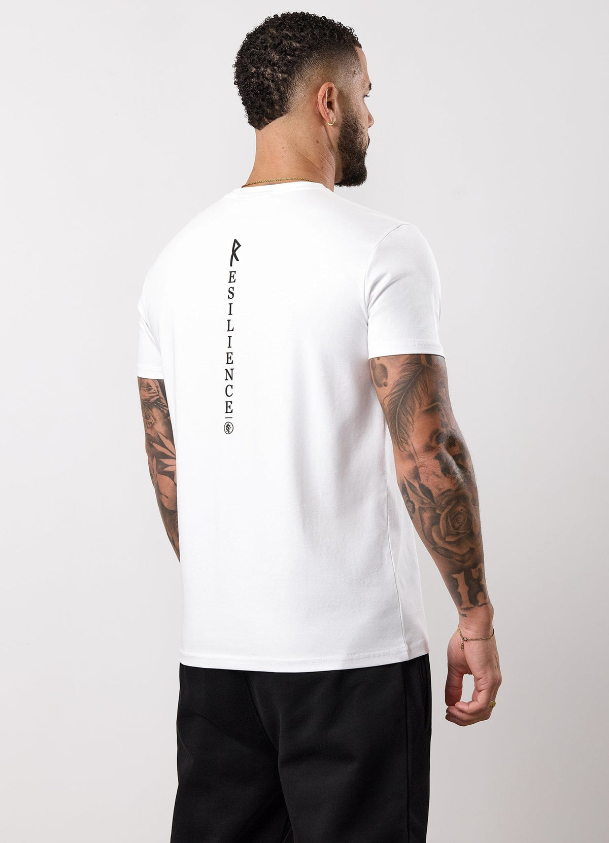 Gym King Stoic Resilience T-Shirt - White