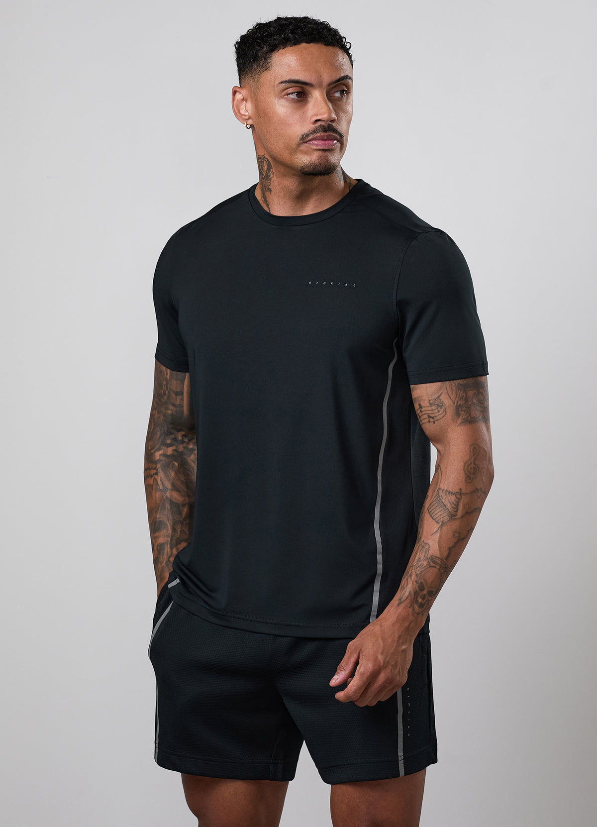 Gym King Synergy T-shirt - Zwart