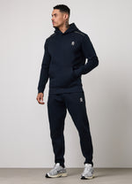 Gym King Taped Fleece Tracksuit - Navy thumbnail