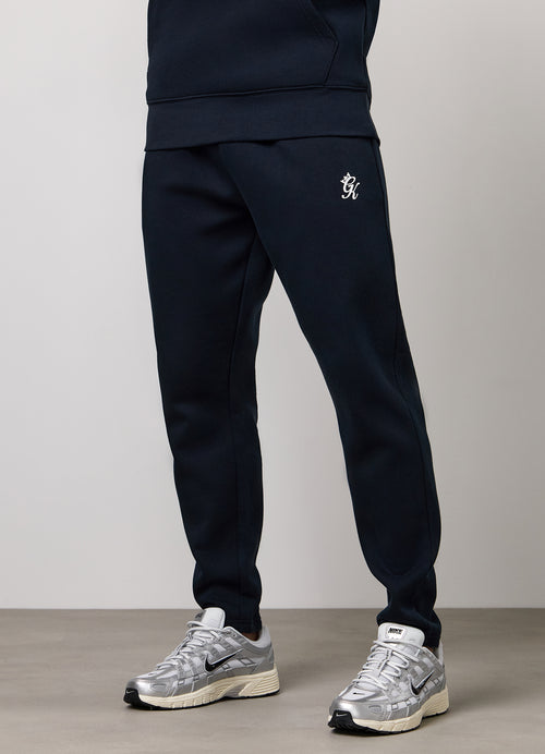 Gym King Taped Fleece Jogger - Navy