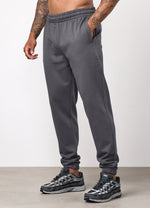 Gym King Text Logo Loopback Jogger - Alloy Grey thumbnail