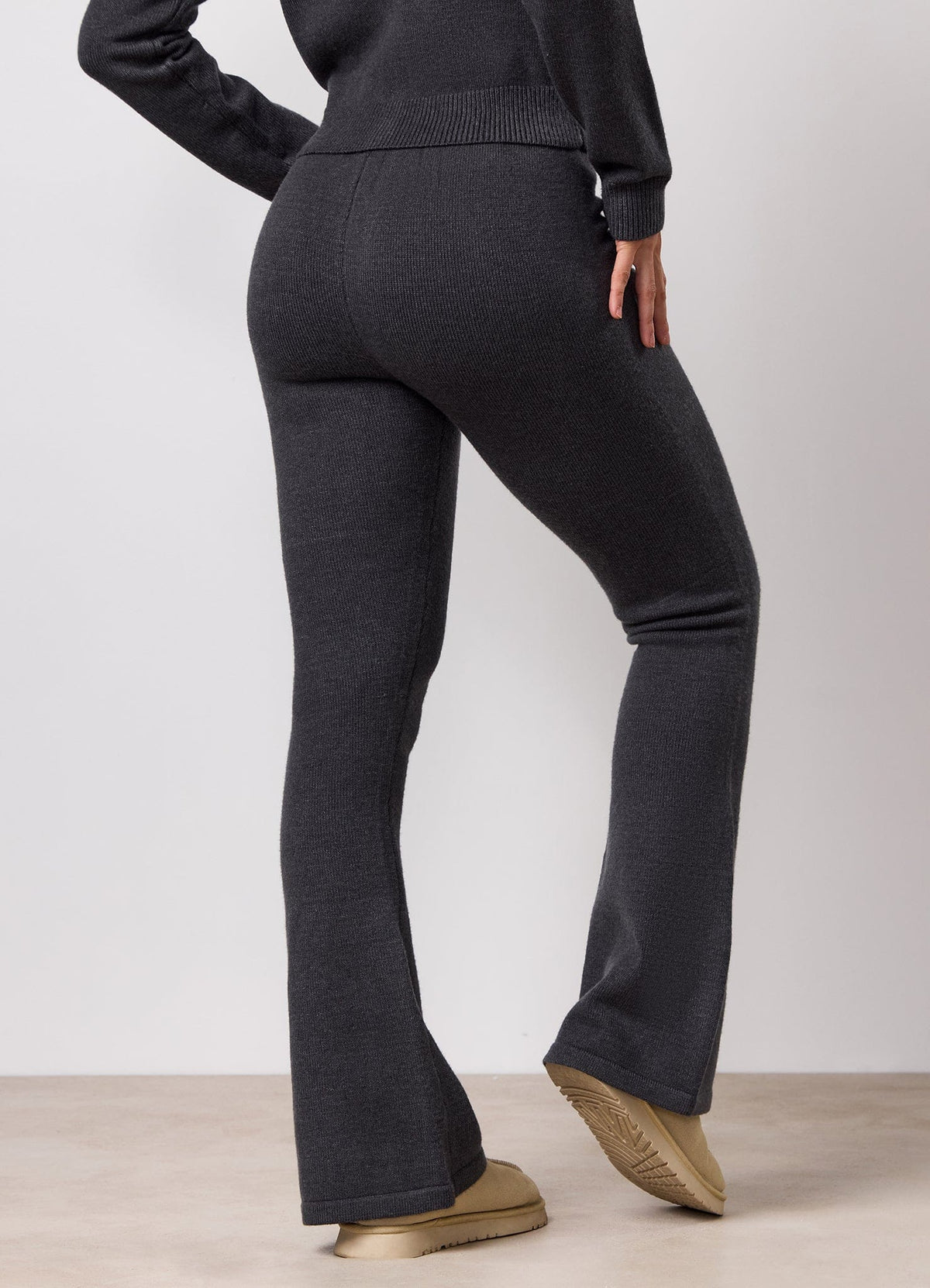 Gym King True Knit Trouser - Charcoal
