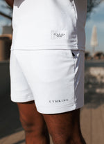 Gym King Brooklyn Mesh Short - White/Black thumbnail