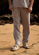 Gym King Signature Woven Trouser - Taupe thumbnail