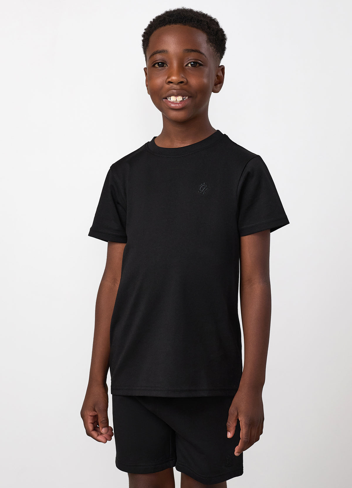 Gym King Older Kids Victory Jersey T-Shirt - Black