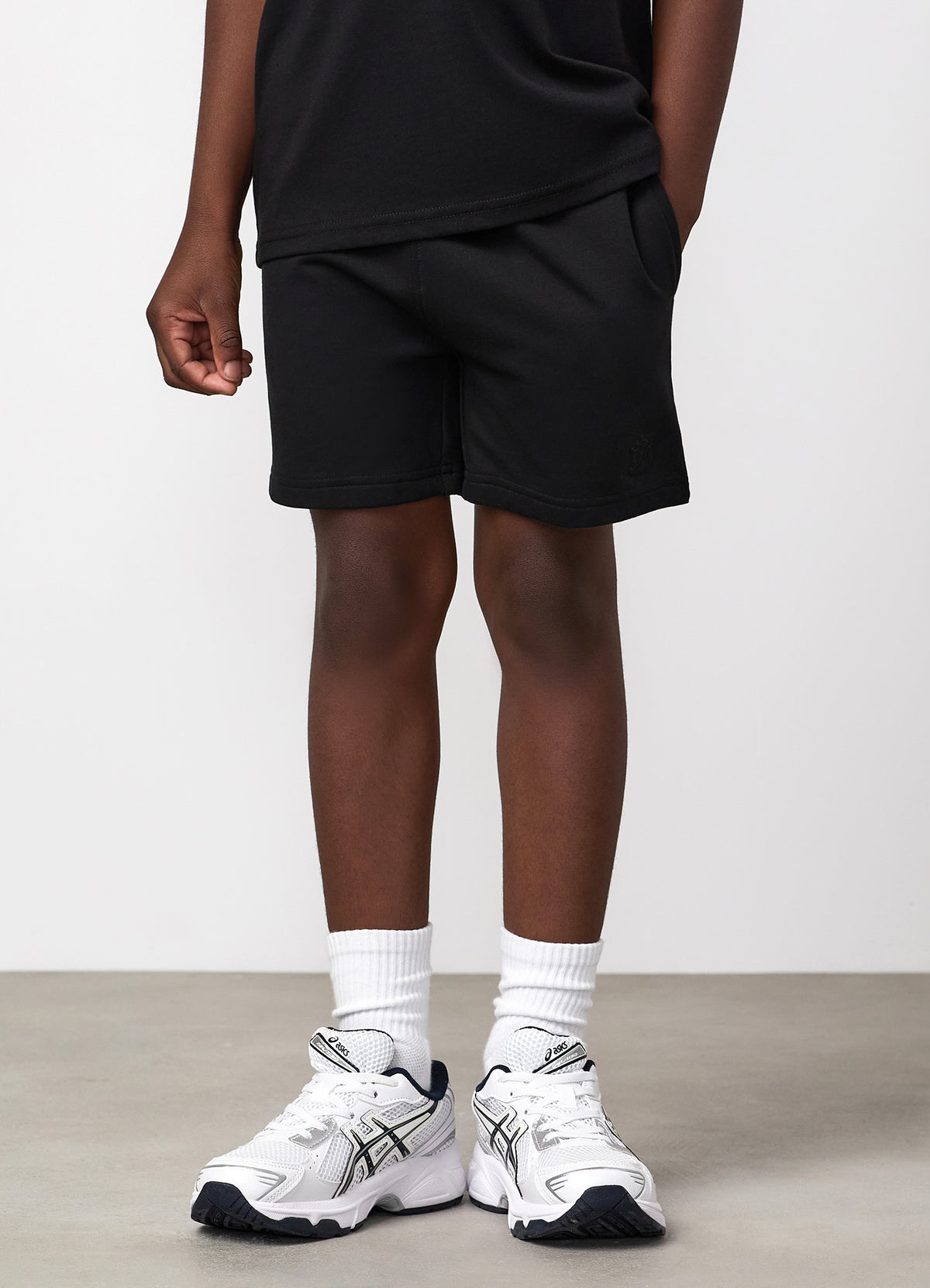 Gym King Older Kids Victory Loopback Short - Black