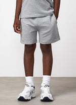 Gym King Older Kids Victory Loopback Short - Grey Marl thumbnail
