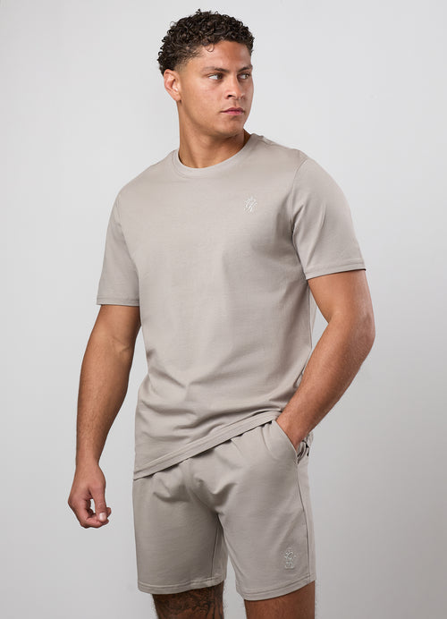 Gym King Victory Jersey T-shirt - Taupe