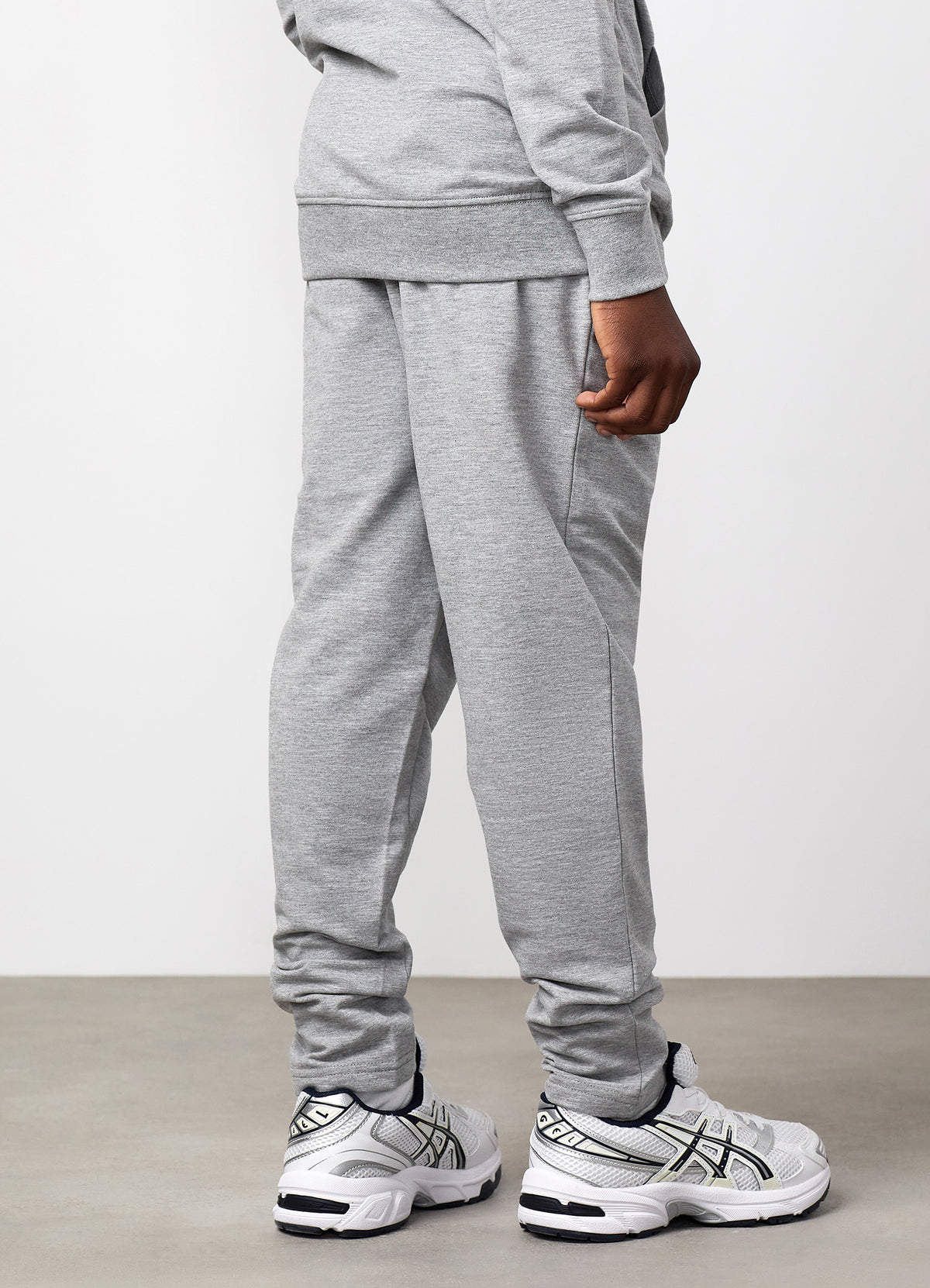 Gym King Older Kids Victory Loopback Jogger - Grey Marl