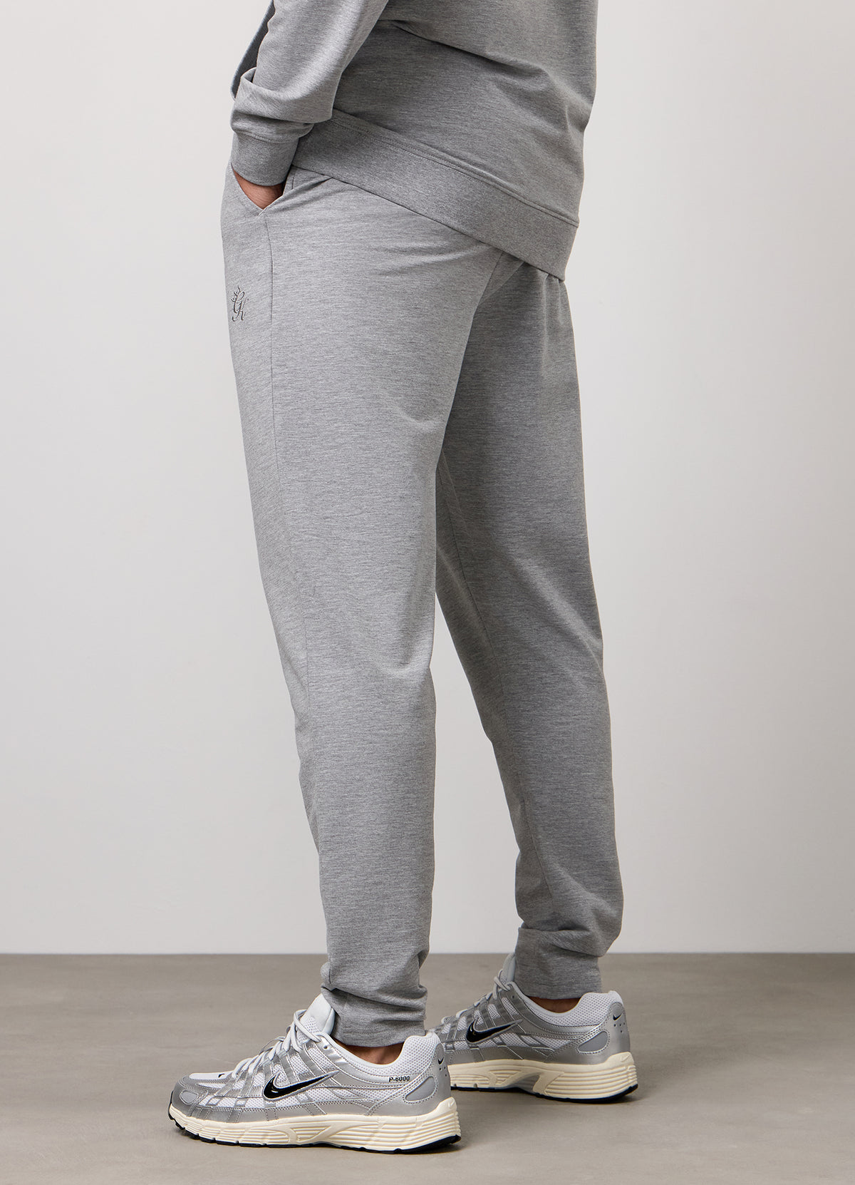 Gym King Victory Loopback Jogger - Grey Marl