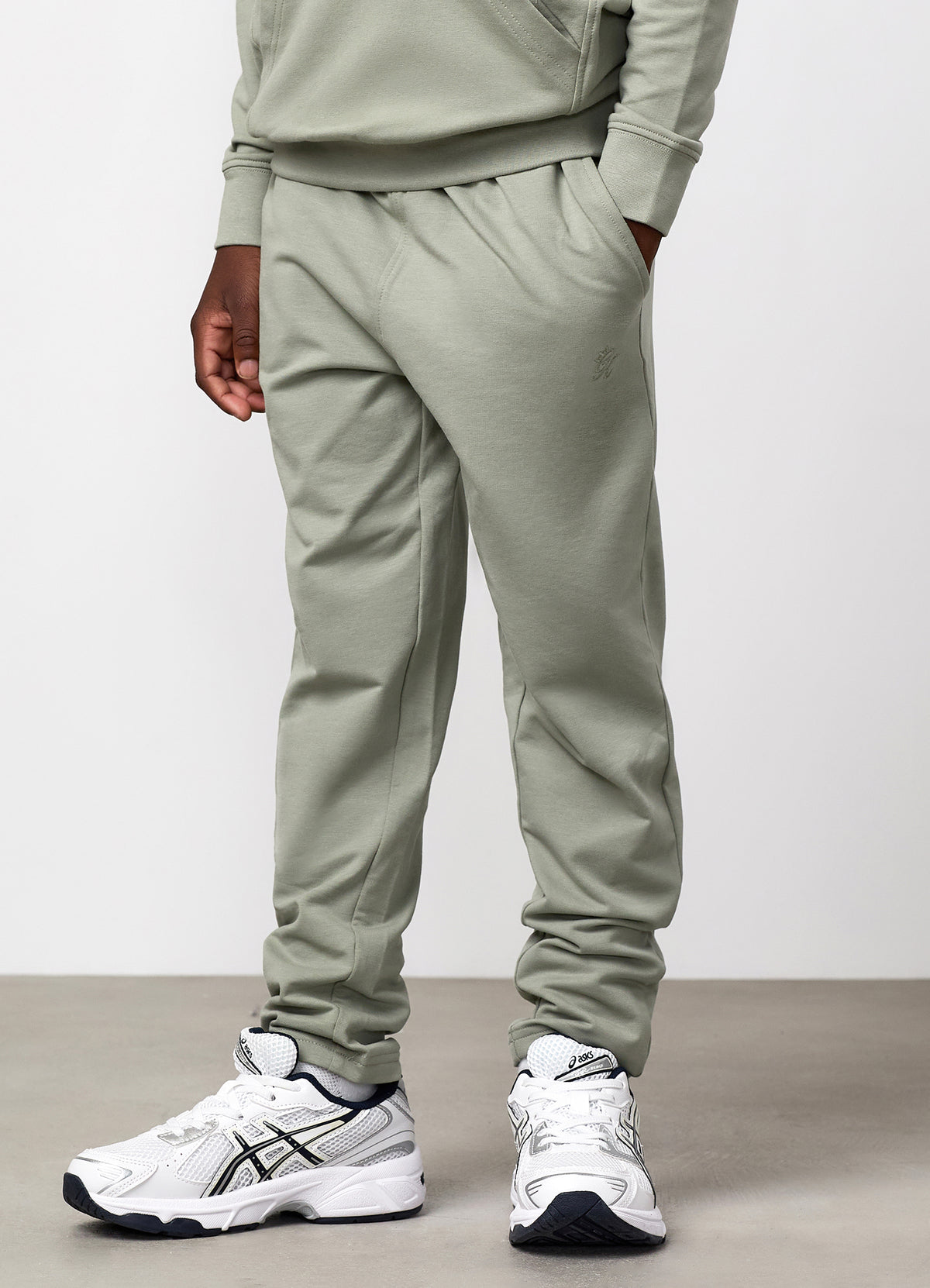 Gym King Older Kids Victory Loopback Jogger - Soft Khaki