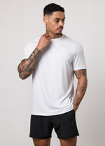 Gym King Victory Performance Poly T-Shirt - White thumbnail