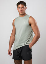 Gym King Victory Performance Vest - Soft Khaki thumbnail