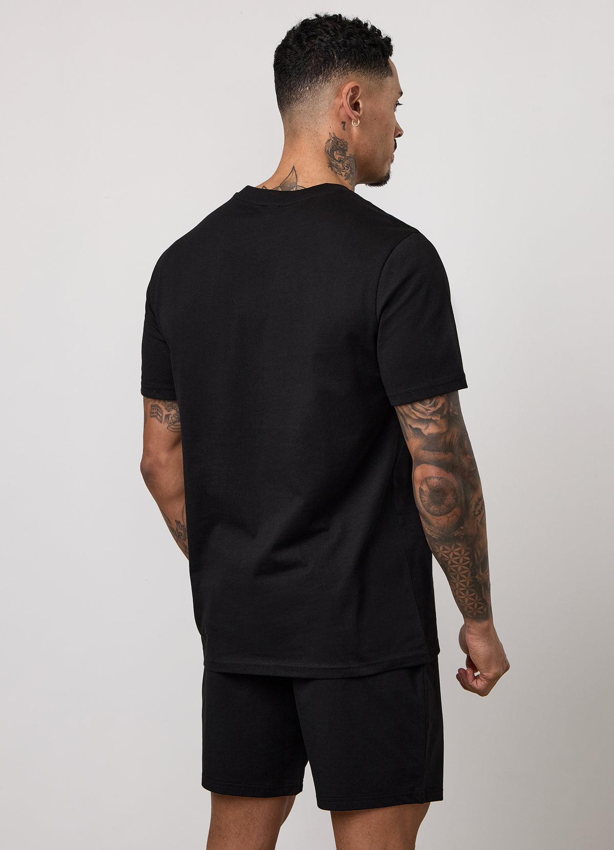 Gym King Victory Regular Fit Jersey T-Shirt - Black